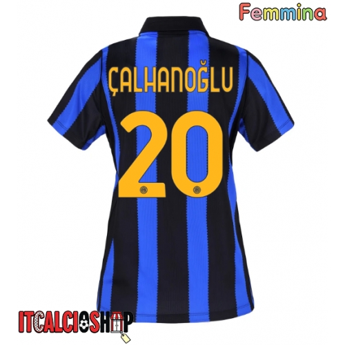 Inter Milan Hakan Calhanoglu #20 Prima Maglia Femmina 2026-27 Manica Corta